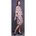 thumbnail image 4 of Bimba Robe de Plage Courte Kaftan Bikini Coverup Midi pour Femmes-4x-5x, 4 of 5