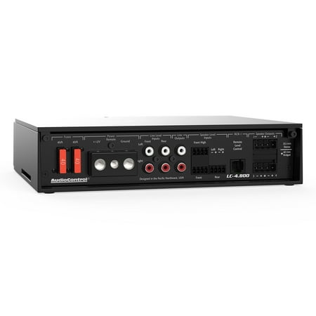 AudioControl - 800W 4-Channel Class D Amplifier - Black