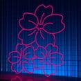 thumbnail image 5 of Handmadetneonsign Flowers Neon Sign, Flowers Wall Art Decor, Flowers Shop Led Sign, Home Bedroom Wall Decor, 5 of 5