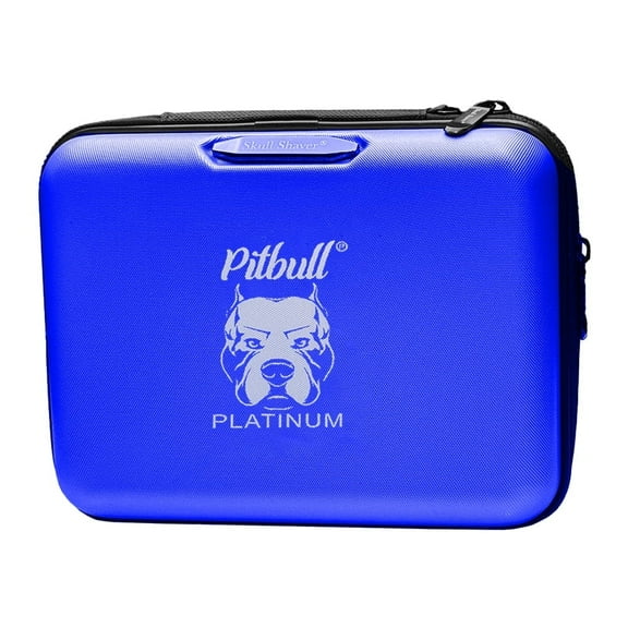 Skull Shaver Deluxe travel case; Spacious and sturdy; best accessory for travel, Blue