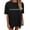 Black, variant on Overstimulated Shirt Women Mental Health Awareness T Shirts Short Sleeve Crewneck Loose Overstimulated Letter Graphic Tees