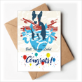 thumbnail image 1 of Graffiti Street Red Blue Art Illustration Pattern Wedding Cards Congratulations Greeting Envelopes, 1 of 3