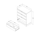 thumbnail image 2 of South Shore Reevo 4-Drawer Chest, 2 of 8