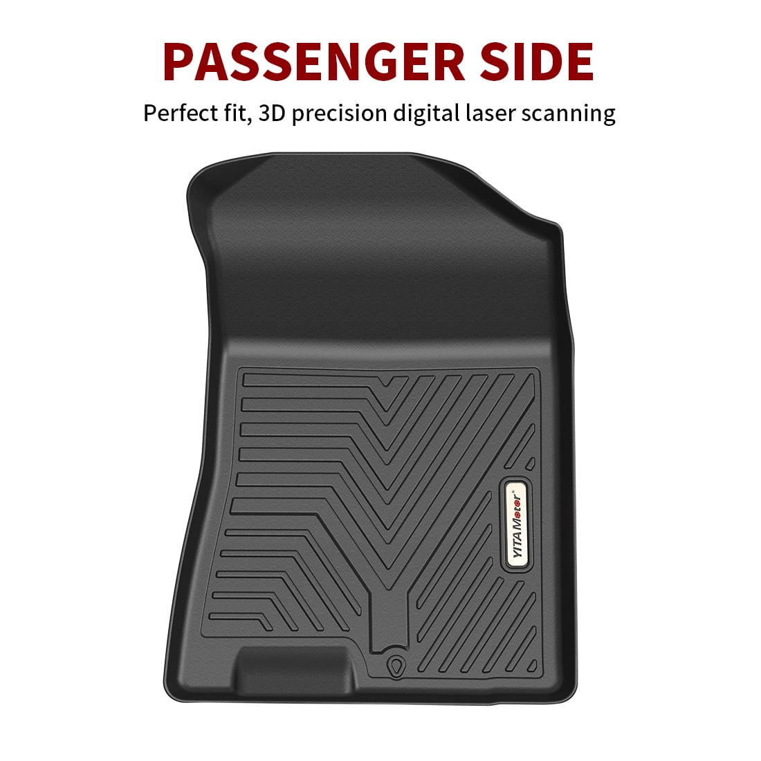 RVNI Floor Mats 2020-2023 Hyundai Sonata 2021-2025 Kia K5 (Only FWD Models, Not for AWD/Hybrid) TPE Custom Fit All Weather Sonata Floor Liners for 1st & 2nd Floor Mats Set