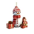 thumbnail image 5 of karymi Christmas Snowman Hanging Decoration Flat Gift Snowman Car Decoration Hanging Christmas Tree Hanging Decoration Mens Christmas Gifts Clearance Sales Clearance Sales Savings Week, 5 of 9