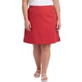 thumbnail image 3 of (2 pack) Turtle Bay New York Women's Pull on Skort in Twill with Elastic Waist and Front Pockets, 3 of 8