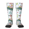 thumbnail image 1 of Fotbe Sea Animal Calcetas Divertidas Estampadas para Hombre y Mujer, Calcetas de Algodón hasta la Rodilla para Caminar, Correr, Enfermería y Embarazo, 1 of 6
