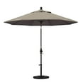thumbnail image 2 of Pemberly Row Skye 9' Bronze Patio Umbrella in Sunbrella 1A Taupe, 2 of 5
