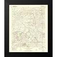 thumbnail image 2 of USGS 12x14 Black Modern Framed Museum Art Print Titled - Cliffside Texas Quad - USGS 1973, 2 of 5