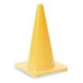 thumbnail image 1 of 15 in. Height Plastic Cones - Yellow, 1 of 1