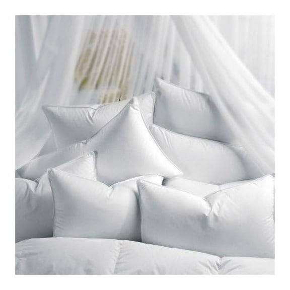 Set of Four (4) Hotel Collection Down Easy Care Pillows (Queen)
