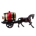 thumbnail image 1 of Kit de Conteneur en Forme de Chariot à Chevaux 1.5L en Chêne pour Baril de Vin Rouge Vin, 1 of 8