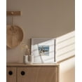 thumbnail image 3 of HAUS AND HUES Solid Oak 10”x10” Picture Frame Matted to 5”x5” - 10x10 Square Wood Picture Frames, White Wood Frames 10x10, 10x10 Frame Poster White, Square Picture Frames, 10 x 10 Frame for Photo, 3 of 5