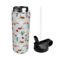 thumbnail image 2 of Sikiie Ragonfly And Ladybug Print 18OZ Insulated Straw Cup, Portable Leak-proof Sports Water Bottle, Stainless Steel Water Cup Suitable for Home and Outdoor, 2 of 8