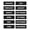 Black, variant on Calendar Month Magnets (Non-Abbreviated) by DCM Solutions (Black Inverted)