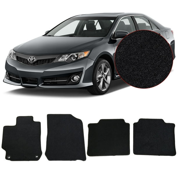 Compatible with 1217 Toyota Camry OE Factory Style Black Nylon Carpet