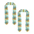 thumbnail image 2 of Haiem African Women Pattern Graduation Stole 2024 | Premium Satin Sash for Graduation Ceremony, 2 of 7