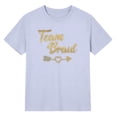 thumbnail image 3 of WEIWEN Bride Shirt for Women Team Bride Tshirts Matching Bridal Party Wedding Short Sleeve Tees Light Gray, S, 3 of 3