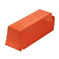 thumbnail image 2 of Nestable Shelf Storage Bin, Plastic, 4-1/8"W x 11-5/8"D x 4"H, Red, Lot of 24, 2 of 4