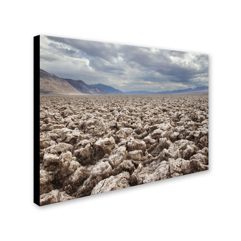 Trademark Fine Art "Devil's Golf Course" Canvas Art by Pierre Leclerc