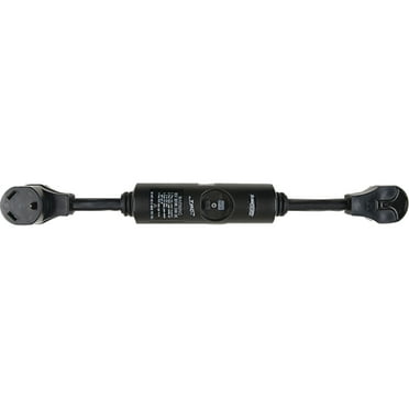 Technology Research 44750 Surge Guard 30A Portable RV Surge Protector with Ground Fault Protection and Analyzer