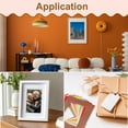thumbnail image 7 of Uxcell 25Pcs Picture Mat 8"x10" Bevel Cut Frame Mattes for Display Art Measuring Orange Red, 7 of 7