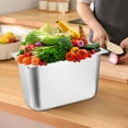 thumbnail image 5 of 6L Stainless Steel Food Pan with Lid – Rectangular Serving Tray for Catering, Outdoor & Commercial Use, Kitchen Food Storage & Serving., 5 of 6