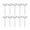 A, variant on 10-Piece Stainless Steel Oven Hanging Skewer Rack Set - Vertical Bbq Broiler Kabob Accessories For Kitchen, Grilling & Even Cooking