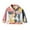 183# Yellow, variant on oqasdz Girls Jackets Children Long Sleeve Tie Dye Gradient Turn Down Collar Denim Jacket Casual Fashion Top Coat Outwear Size 18 M-24 M