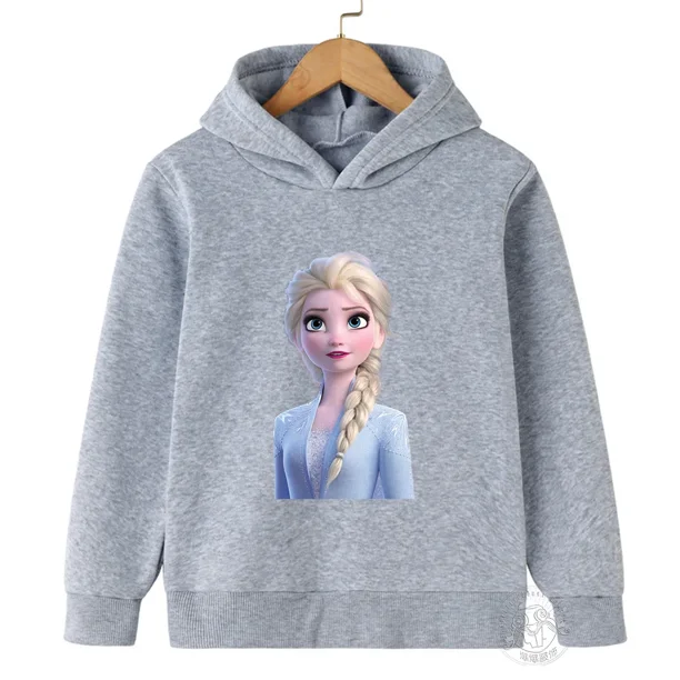 Sueter con capucha de Frozen para ninos y ninas sudadera con capucha de Elsa sudadera con capucha tops sudaderas con capucha para ninas abrigo ropa Bodega Aurrera en linea