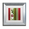 thumbnail image 2 of Trademark Fine Art "Woodlands Christmas IV" Canvas Art by Color Bakery White Matte, Silver Frame, 2 of 4