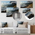 thumbnail image 4 of Designart "Ocean Escape Beach Photo II" Nautical & Beach Metal Wall Decor, 4 of 5