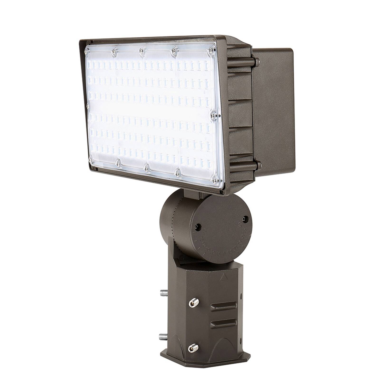 Chiuer 100W Flood Lights Outdoor Slip Fitter Mount 5000K 13500LM 120-277V
