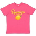 thumbnail image 3 of Inktastic Lemon Squeeze the Day Youth T-Shirt, 3 of 5