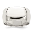 thumbnail image 1 of SS 10mm Half Round Size 8 Band Size 8, 1 of 2