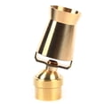 thumbnail image 2 of Garden Pond Brass Water Fountain Nozzle Spray 2 Inch Internal Thread Head, 2 of 11