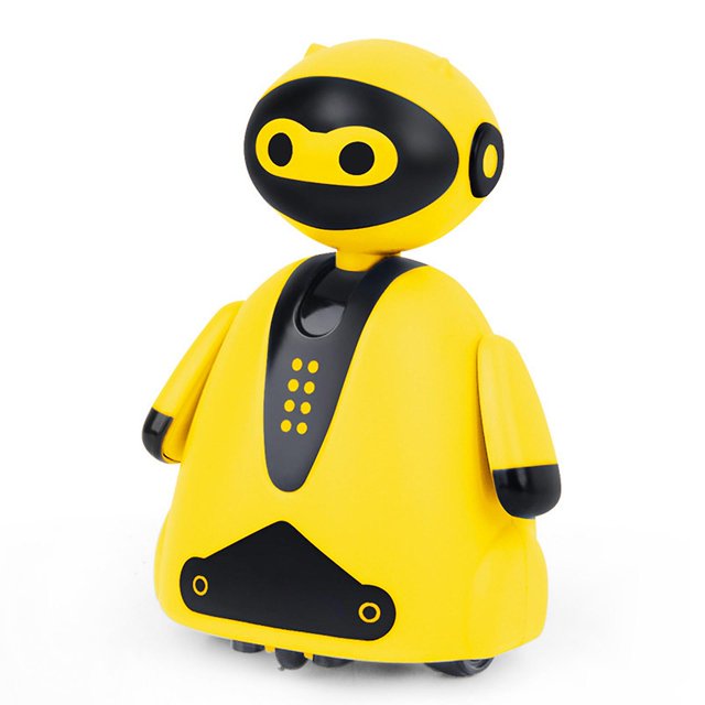 Siga cualquier línea dibujada, bolígrafo mágico, juguete, modelo de Robot inductivo, juguete para regalo para niños (amarillo) JM