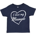 thumbnail image 3 of Inktastic I Love My Meemaw in White Chalk Heart Boys or Girls Toddler T-Shirt, 3 of 5