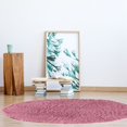 thumbnail image 5 of Linon New Flokati Hand Woven Wool 8'R Rug in Lilac Purple, 5 of 5