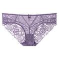 thumbnail image 2 of Bxsruta Women's Low Rise Hip Lifting Sheer Mesh Lace Panties for Daily Comfort and Casual Wear, 2 of 5