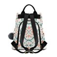thumbnail image 2 of FORMRS Women's Travel Backpack Purse Anti-Theft Hidden Pockets Casual Shoulder Bag, Green Geometric Pattern, 2 of 7