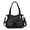 Charcoal Gray, variant on PU Leather Purses and Handbags for Women Multi-Pocket Crossbody Bag with Adjustable Straps