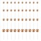 thumbnail image 2 of 40 Piezas Adornos para Tartas, Mini Bola Dorada, Cupcakes, Tartas CumpleañOs, Bodas, Fiesta, Suministros de DecoracióN, 2 of 5