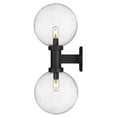 thumbnail image 4 of 2 Light Outdoor Wall Sconce In Modern Style-30 Inches Tall And 12 Inches Wide Z-Lite 599B2-Bk, 4 of 7