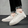 thumbnail image 7 of ZTTD Men All Match Breathable Leather Casual Sneakers, 7 of 7