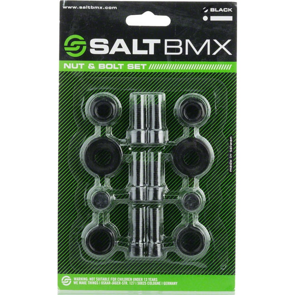 Salt Nut and Bolt V2 Hardware Pack Black