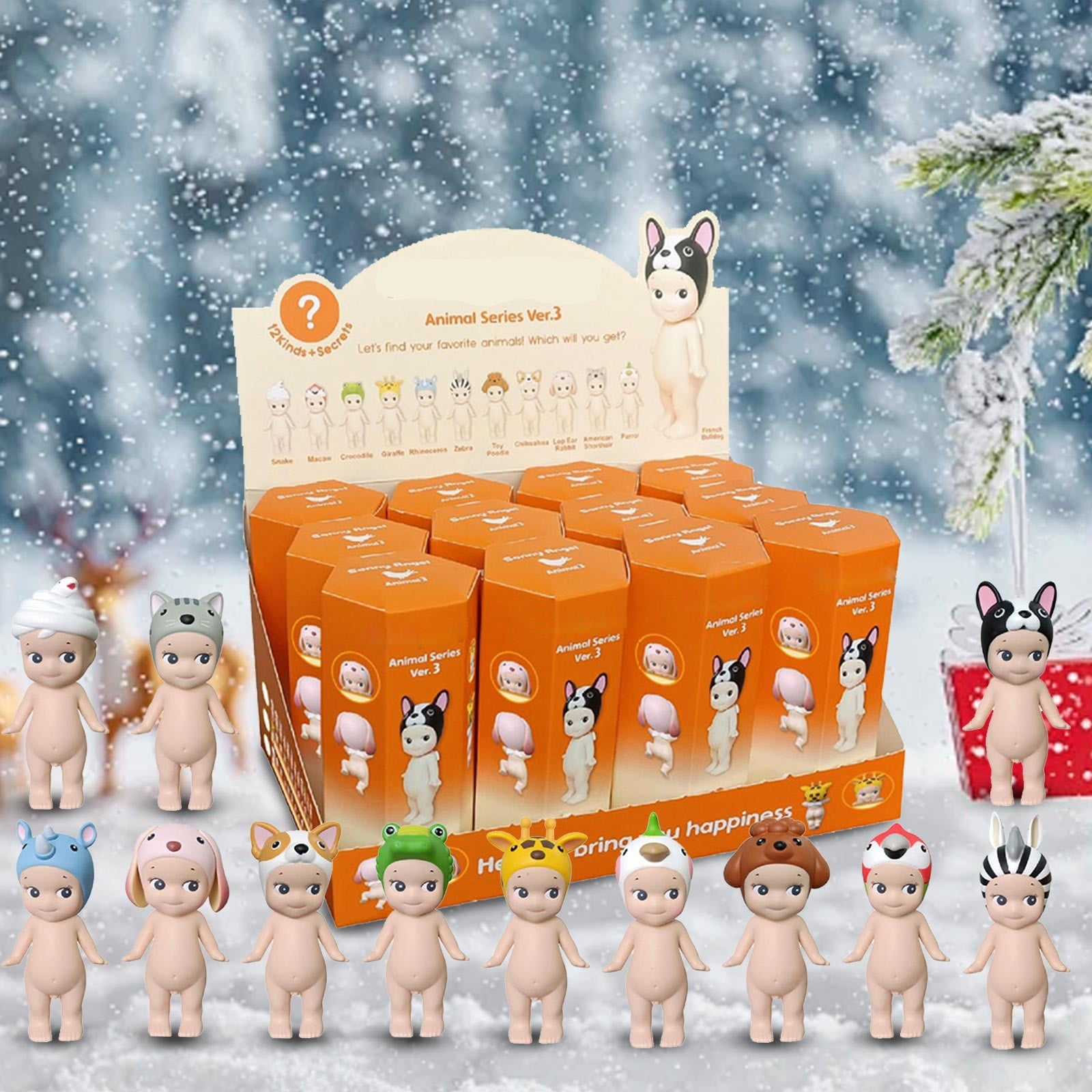 Sonny Angel HIPPERS 3個セット Sonny Angel Babies - HIPPERS Animal Series Version 3