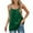 Green, variant on gakvbuo Plus Size Summer Tops For Women Tops Dressy Casual Tunic Tops To Wear With Leggings Women's Summer Casual Telescopic Suspenders Solid Color Tops Sling Vest