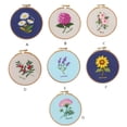 thumbnail image 4 of Cateissary Bordado de lino para mujer, Kit de punto de cruz, flor decorativa hecha a mano, tipo de entrenamiento para principiantes, conjunto de aprendizaje Kits de experimentos de química Tipo 3, 4 of 6