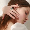 thumbnail image 4 of Christmas Jewelry Set Decorative Tree Finger Ring Drop Earrings with Necklace, 4 of 10